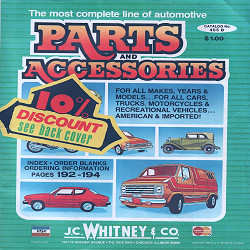 J C Whitney Illustrated Automotive Parts & Accessories Catalog No 405 B  - 1980 | eBay
